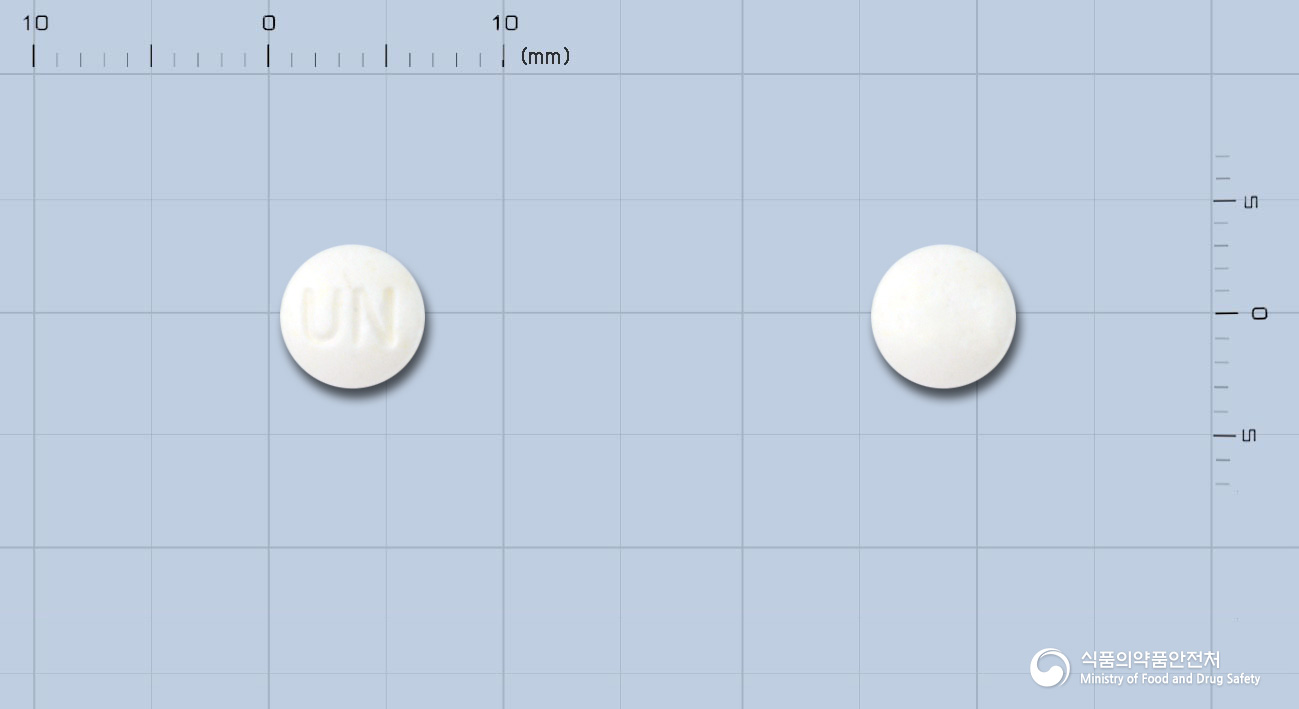 유니온레보설피리드정(수출명:Matil Tab., Plotex Tab.) 낱알 사진