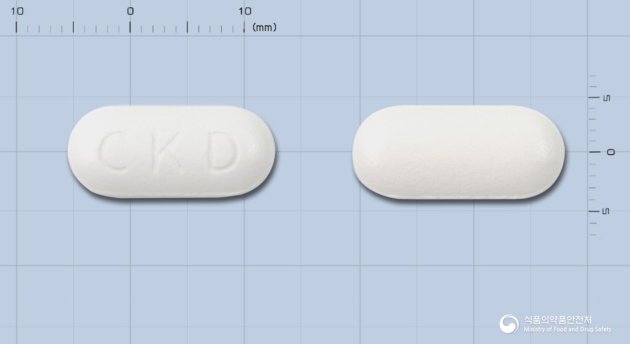크목실린정625밀리그램[수출명: 클루목스정625mg(CLUMOX TABLET 625mg),코멘틴정625mg(KOMENTIN TABLET 625mg)] 낱알 사진