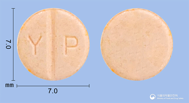 하이조신정2mg(테라조신염산염수화물) 낱알 사진