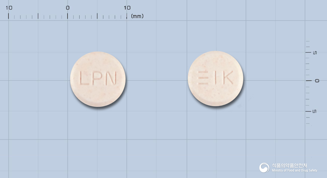 로페닌정(록소프로펜나트륨)(수출명:Lopenin Tabs.) 낱알 사진