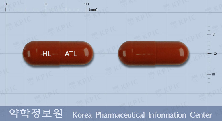 안토리브캡슐(포도엽엑스) 낱알 사진