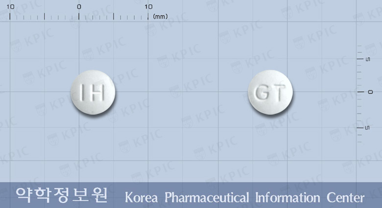 글루타존정(피오글리타존염산염) 낱알 사진