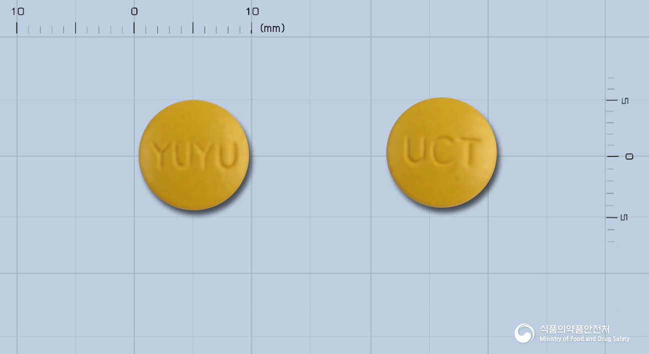 유크리드정250/80밀리그램 낱알 사진