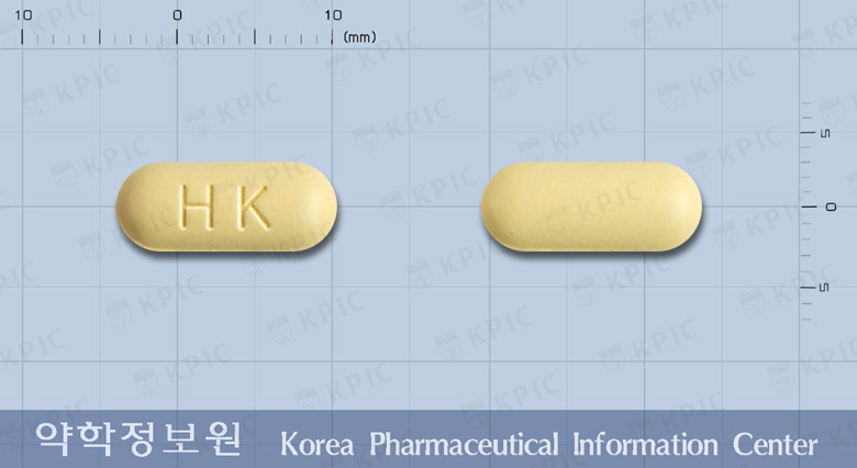 라노펜정 낱알 사진