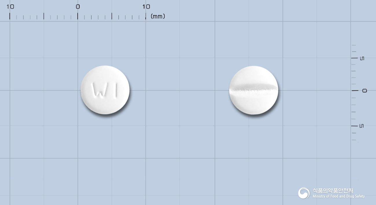 피타바로틴정2밀리그램(피타바스타틴칼슘) 낱알 사진