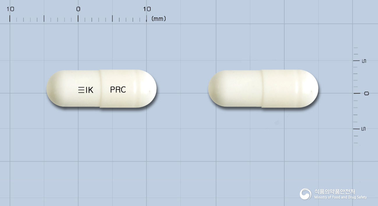 시리카캡슐150mg(프레가발린) 낱알 사진