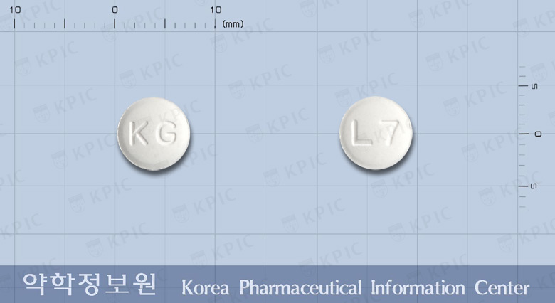 글로미피드정(레바미피드) 낱알 사진