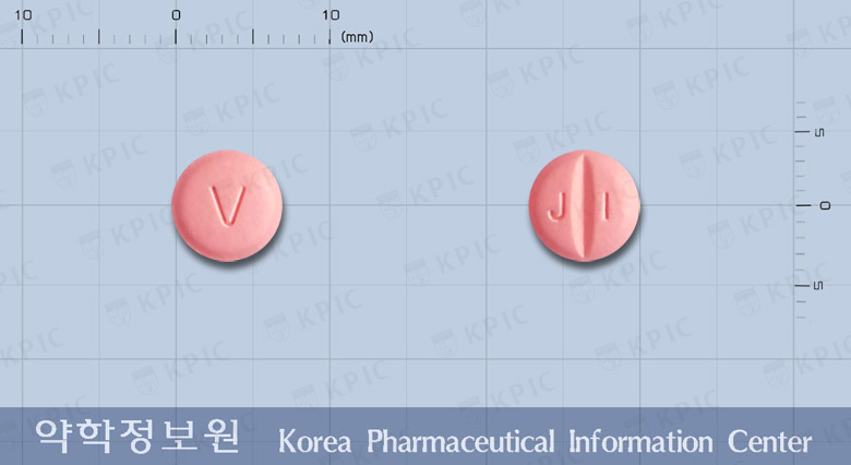 디오발탄정80밀리그램(발사르탄) 낱알 사진