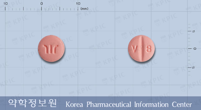 부광발사르탄정80밀리그램 낱알 사진