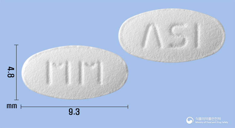 명문아토르바스타틴정10mg(아토르바스타틴칼슘삼수화물) 낱알 사진