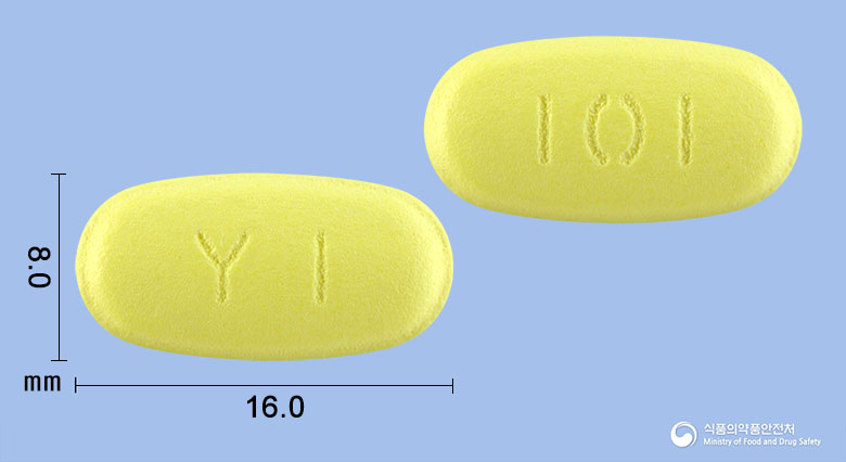 영일클래리스로마이신정250mg 낱알 사진