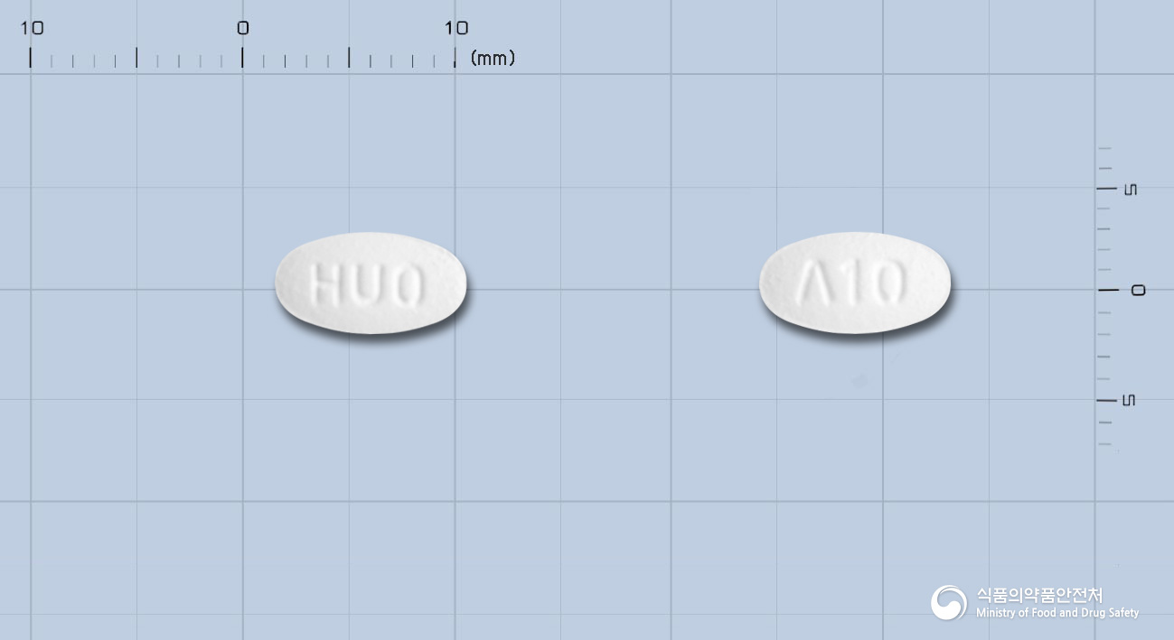 암로듀엣정5/10mg 낱알 사진