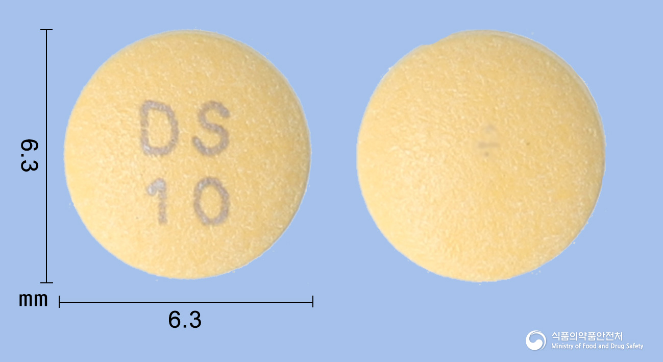 동성라베프라졸정10mg(라베프라졸나트륨) 낱알 사진