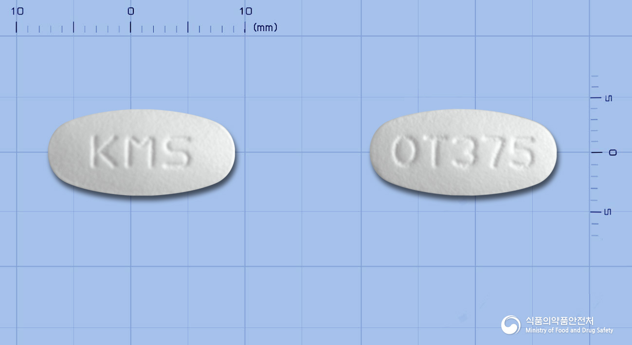 오구멘탐정375mg 낱알 사진
