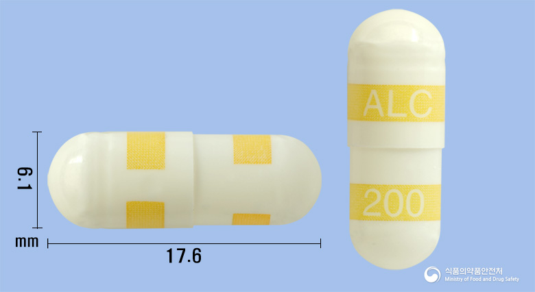 셀코브렉스캡슐200mg(세레콕시브) 낱알 사진