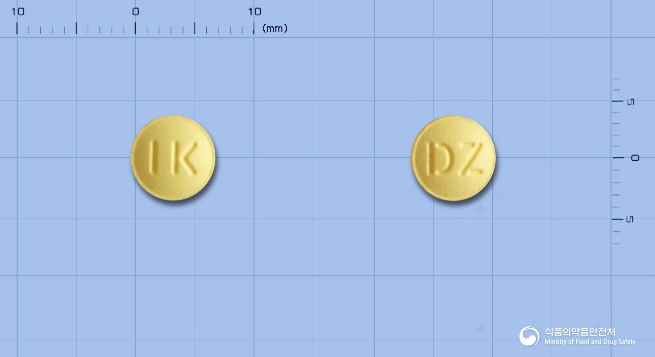 도네펙트정5mg(도네페질염산염) 낱알 사진