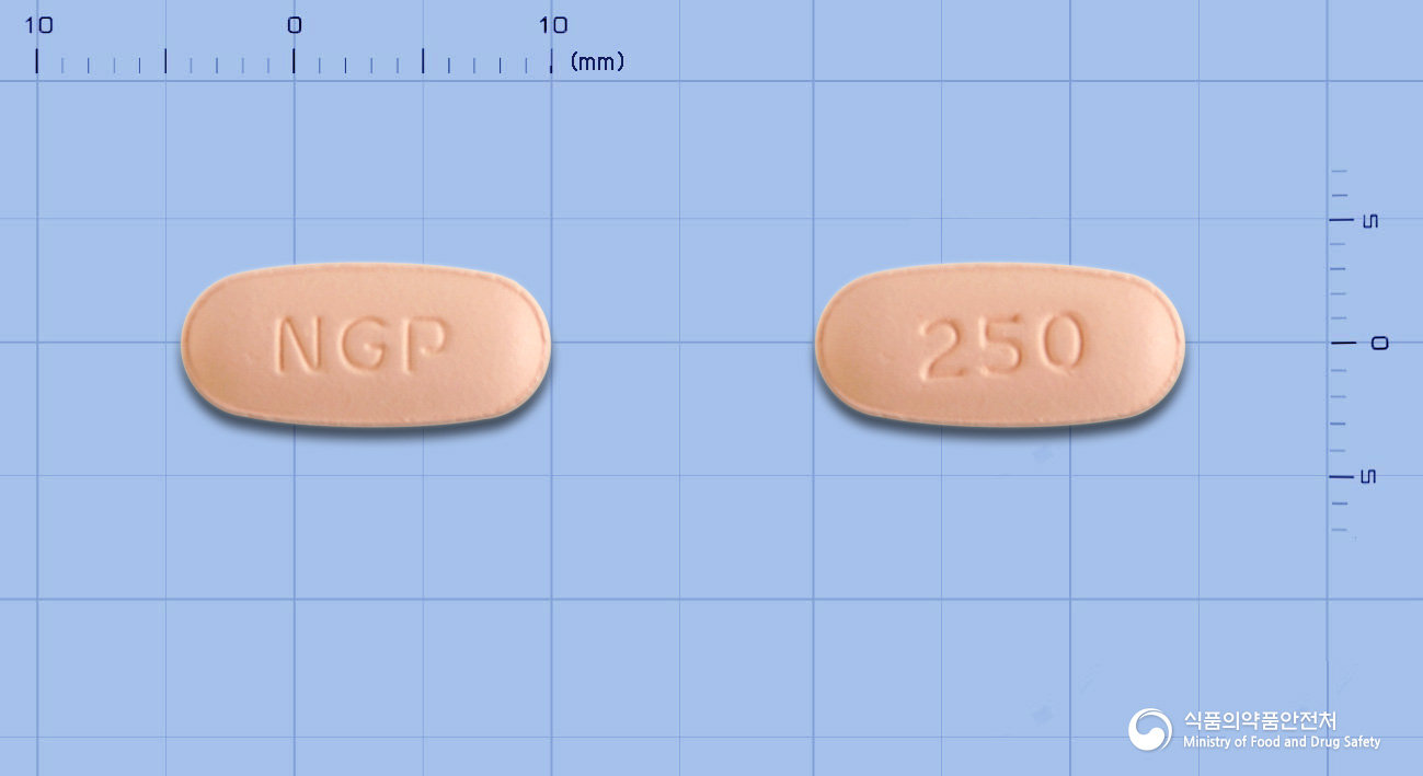 세프로젠정(세프프로질수화물) 낱알 사진