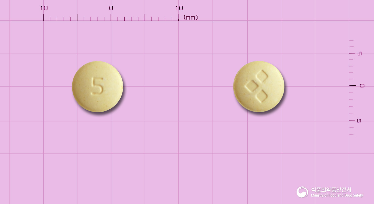 페로스핀정5mg(메틸페니데이트염산염) 낱알 사진