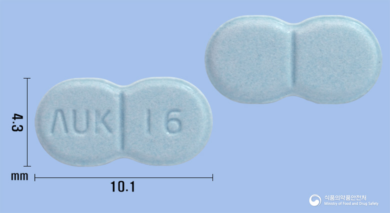 오코마릴정4mg(글리메피리드) 낱알 사진