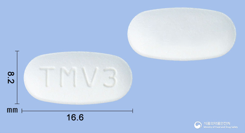 텔미노바정80/5mg 낱알 사진