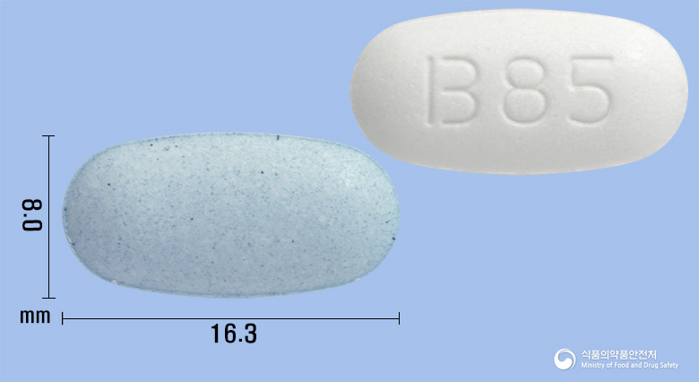 트윈스핀정80/5mg 낱알 사진