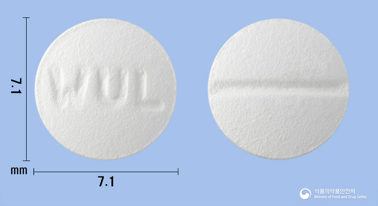 타스온정10mg(베포타스틴베실산염) 낱알 사진