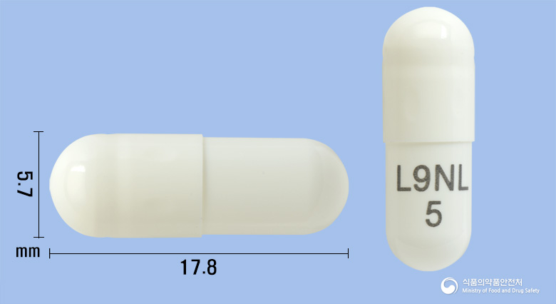 레날도캡슐5mg(레날리도마이드) 낱알 사진