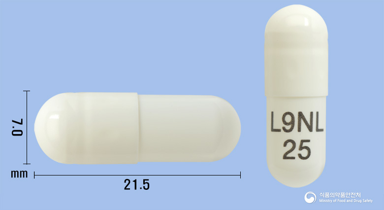레날도캡슐25mg(레날리도마이드) 낱알 사진