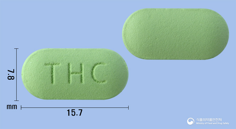 치옥에치정480mg(알티옥트산트로메타민염) 낱알 사진