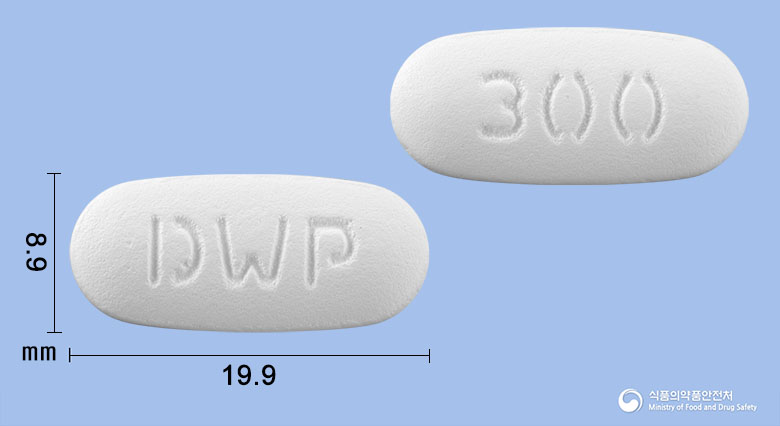 리카뉴로서방정300mg(프레가발린) 낱알 사진