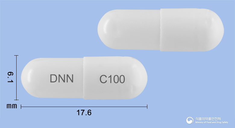 대원바이오텍실로스타졸서방캡슐100mg 낱알 사진