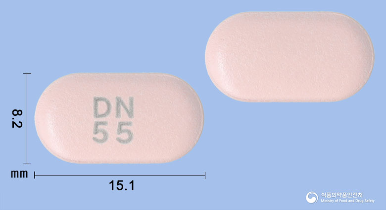 시타포민알파정50/500mg 낱알 사진