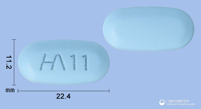 글루시타듀오서방정100/1000밀리그램 낱알 사진
